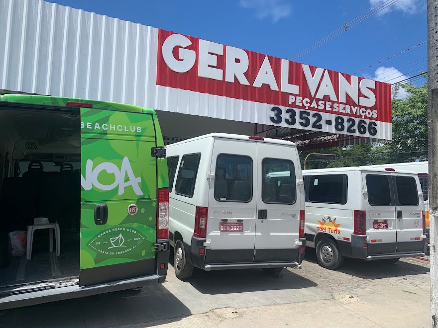 Fachada da loja Geral Vans em Maceió